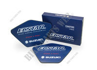 Set di 6 sottobicchieri con logo Ecstar-Suzuki
